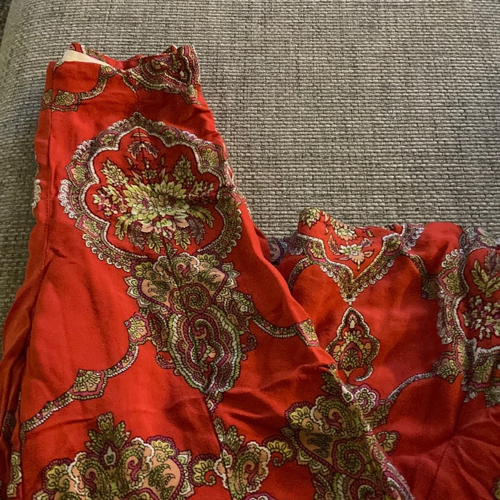 Fun wide leg pants by anthropologie